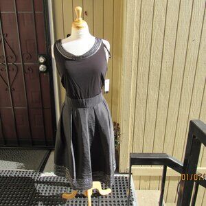 #760  NEW WOMAN'S LITTLE BLACK DRESS BY SLNY  (SIZE 16W)